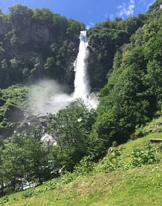 Boschetto Cevio 14 Cascata del fiume Calnegia a Foroglio Val Bavona